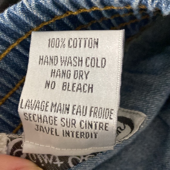 Vintage Saint Germain Denim Maxi Skirt. L - Picture 7 of 7